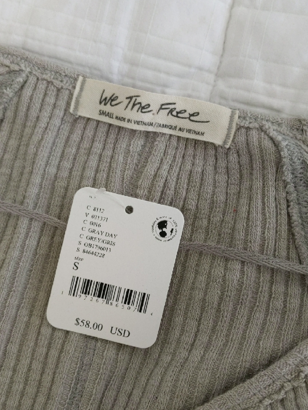 Free People Layering Top - Size Small NWT - Picture 2 of 5